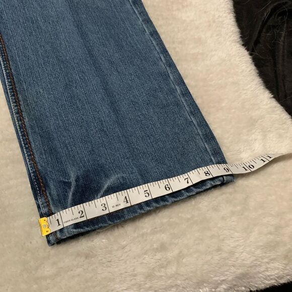 Phat Farm Mens Straight Ripped Denim Jeans‎ Size 38x33 Pants Y2K - Picture 7 of 9